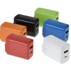Brighton Dual Port Wall Adapter - 24 hr