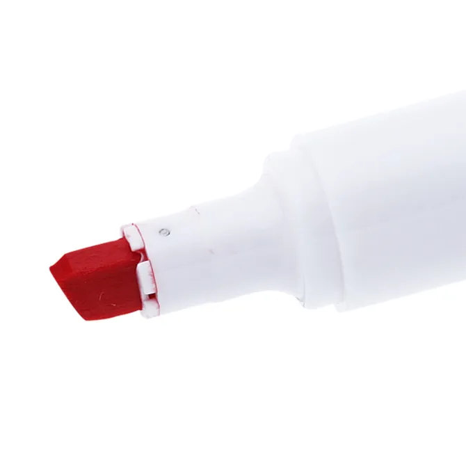 Broad Line Dry Erase Marker - Chisel Tip - Assorted - 4pk