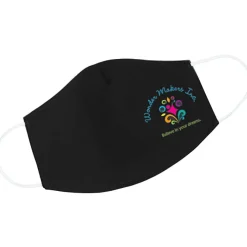 Brushed Cotton Twill Face Mask - Full Color