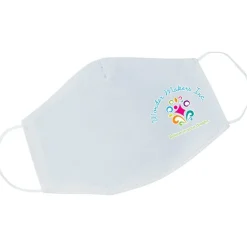 Brushed Cotton Twill Face Mask - Full Color