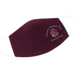 Brushed Cotton Twill Face Mask - Full Color