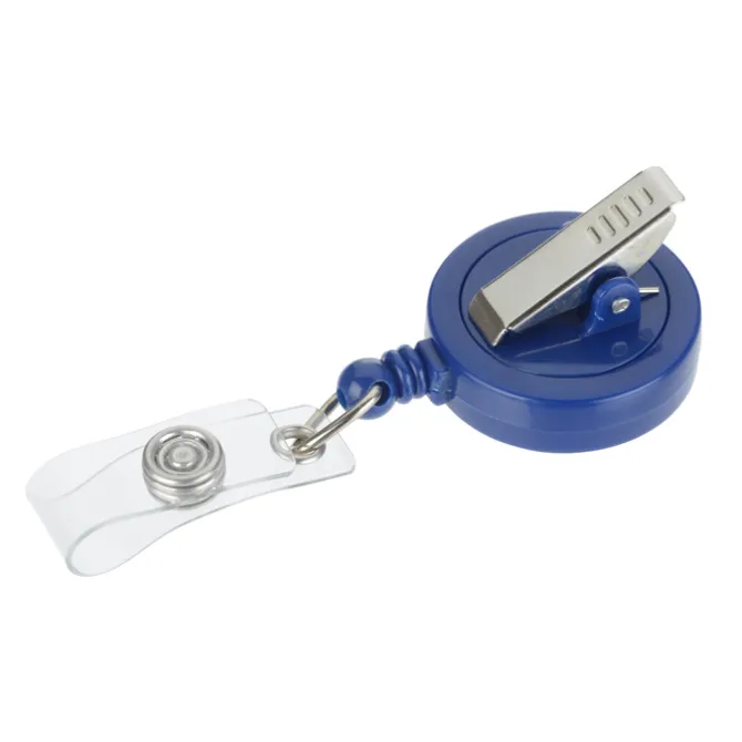 Bryce Domed Retractable Badge Holder with Alligator Clip
