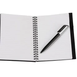 Business Card Notebook with Pen - Opaque