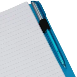 Business Card Notebook with Pen - Translucent