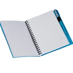 Business Card Notebook with Pen - Translucent