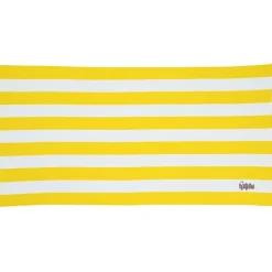 Cabana Striped Microfiber Beach Towel - 30 inches x 60 inches