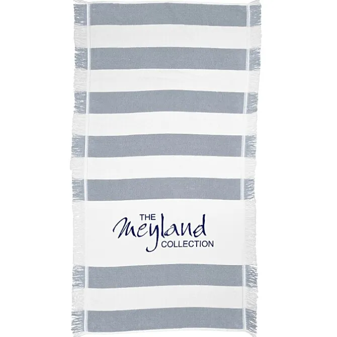 Cabana Stripe Fringed Beach Towel