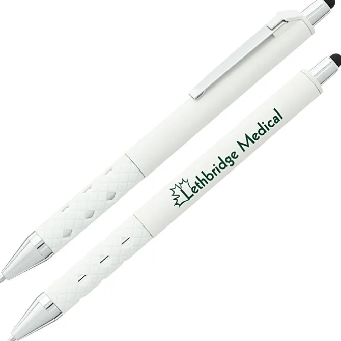 Cali Click Soft Touch Stylus Gel Pen