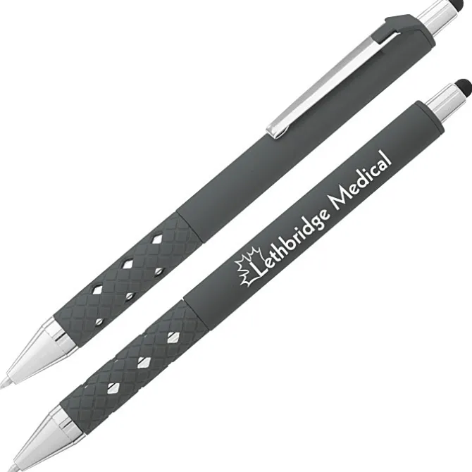 Cali Click Soft Touch Stylus Gel Pen