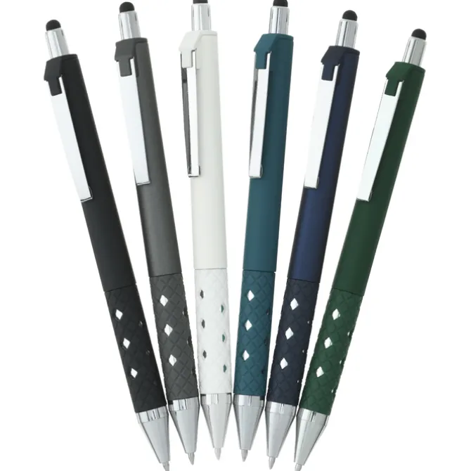 Cali Click Soft Touch Stylus Gel Pen