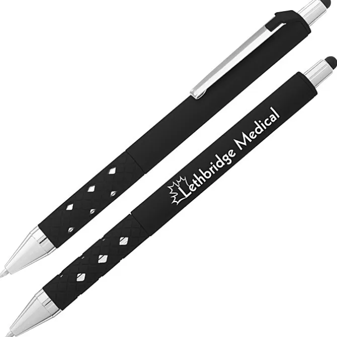 Cali Click Soft Touch Stylus Gel Pen