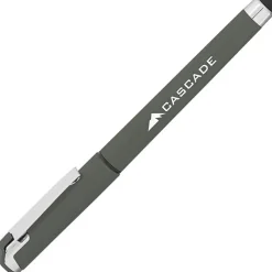 Cali Soft Touch Stylus Gel Pen - Metallic
