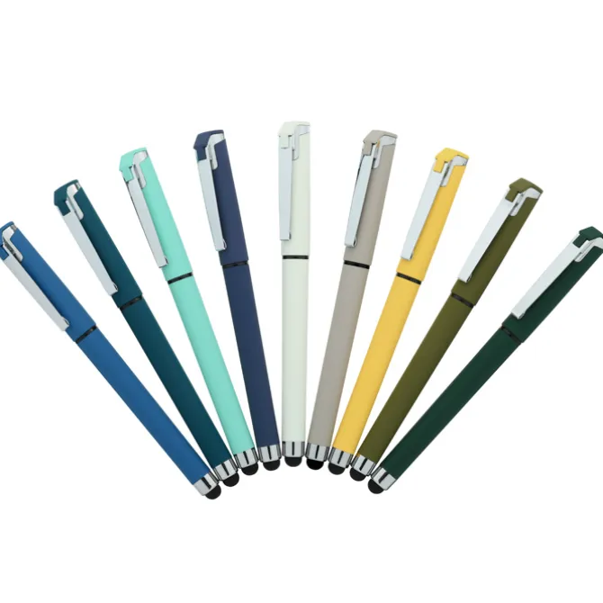 Cali Soft Touch Stylus Gel Pen - Opaque