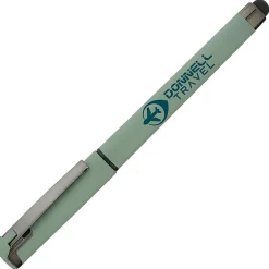 Cali Soft Touch Stylus Gel Pen - Powder Coat