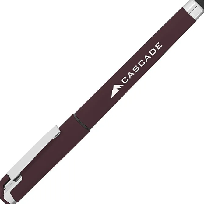 Cali Soft Touch Stylus Gel Pen - Metallic - 24 hr