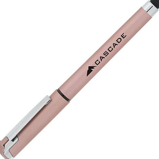 Cali Soft Touch Stylus Gel Pen - Metallic - 24 hr