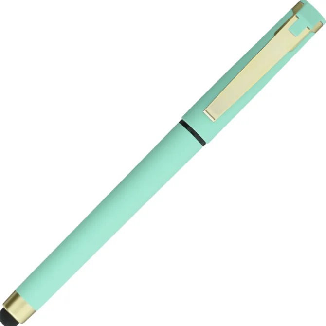 Cali Soft Touch Stylus Gel Pen - Opaque - Matte Gold