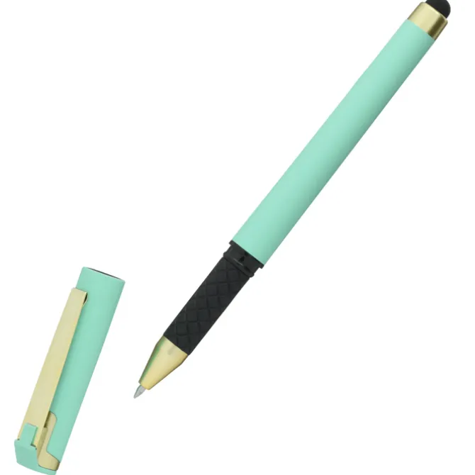 Cali Soft Touch Stylus Gel Pen - Opaque - Matte Gold