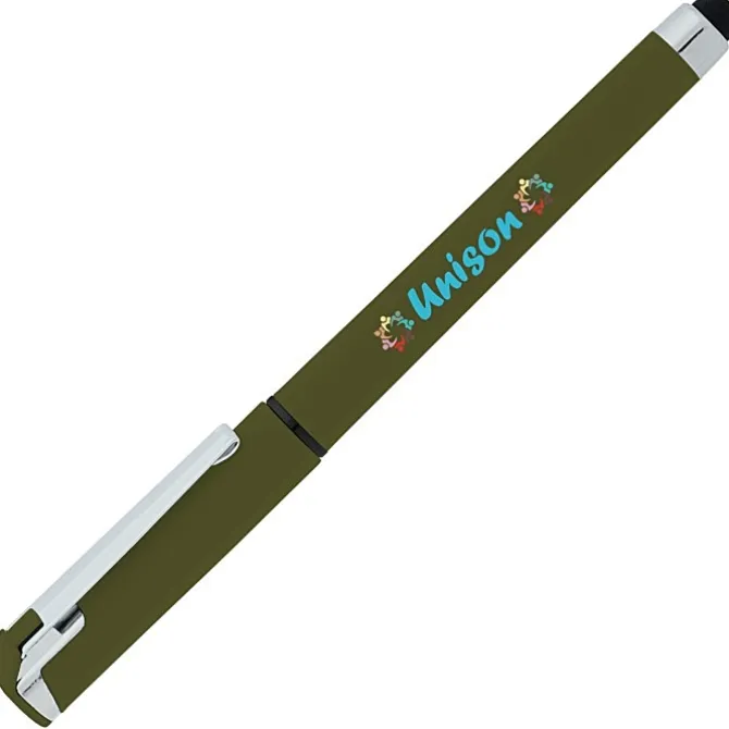 Cali Soft Touch Stylus Gel Pen - Opaque - Full Color