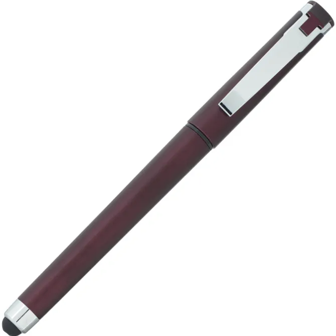 Cali Soft Touch Stylus Gel Pen - Metallic - Full Color