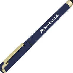Cali Soft Touch Stylus Gel Pen - Metallic - Matte Gold - 24 hr