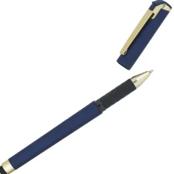 Cali Soft Touch Stylus Gel Pen - Metallic - Matte Gold - Full Color
