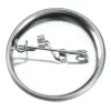 Carded Buttons - Four 1 1/4-inch Round Buttons