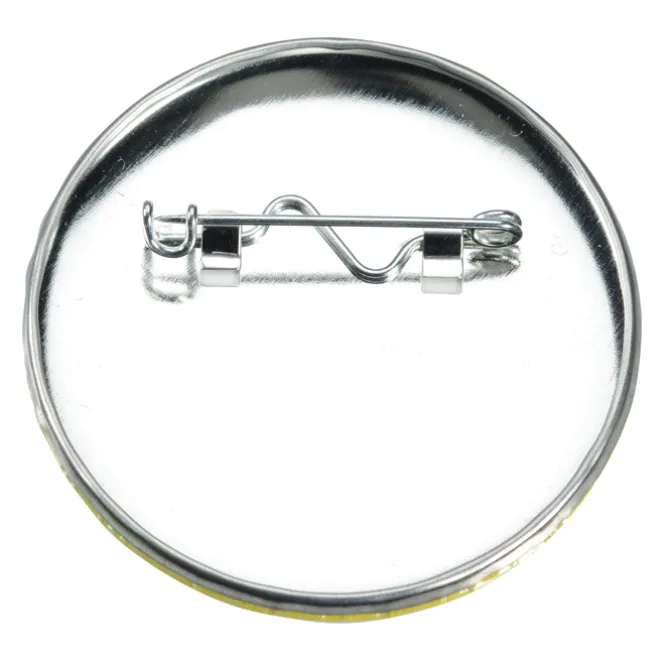 Carded Buttons - Six 2 inches Round Buttons