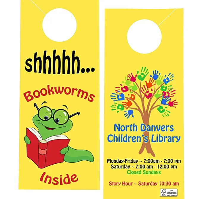 Cardstock Door Hanger