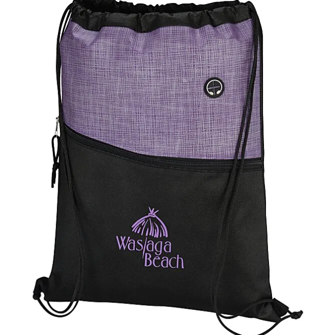 Carver Zip Pocket Drawstring Sportpack