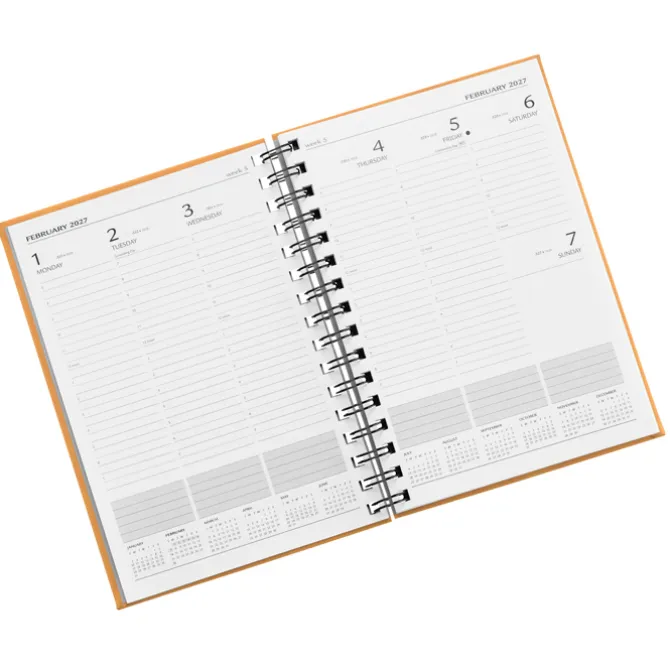 Castelli Chia WireO Weekly Planner - 8-1/4 inches x 5-7/8 inches