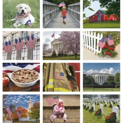 Celebrate America Calendar - Stapled