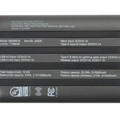 Charge Wave Wireless Power Bank - 10,000 mAh