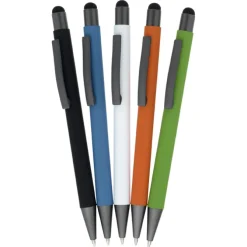 Charleston Soft Touch Stylus Metal Pen - Full Color