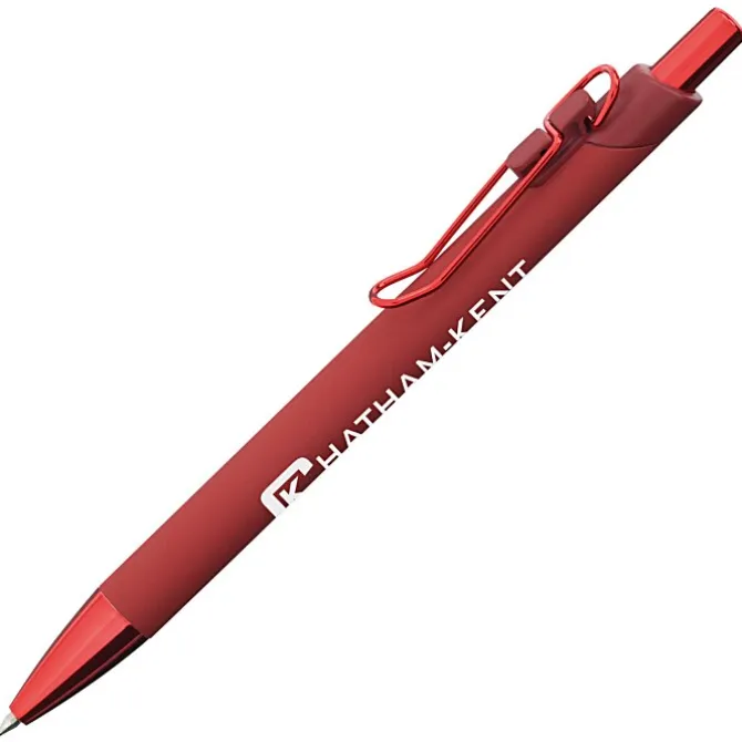 Chauncy Soft Touch Gel Metal Pen