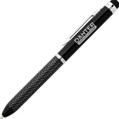 Chevron Dual Ink Stylus Metal Pen