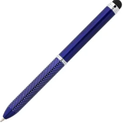Chevron Dual Ink Stylus Metal Pen