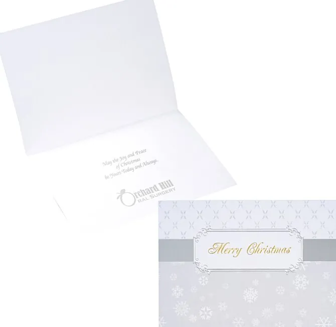 Christmas Ribbon Greeting Card
