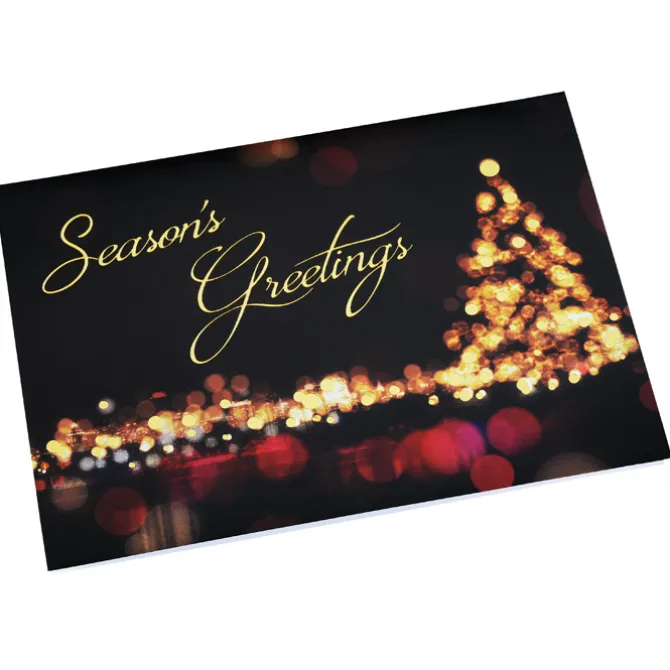 City Lights Greeting Card
