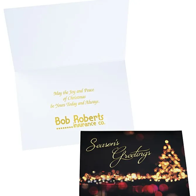 City Lights Greeting Card