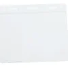 Clear Vinyl Badge Holder with Hi-Back Slot