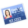 Clear Vinyl Badge Holder with Pin