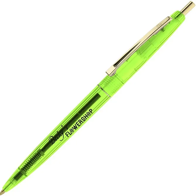 Clic Pen - Translucent - Gold