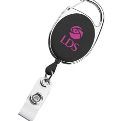 Clip-On Retractable Badge Holder - Opaque