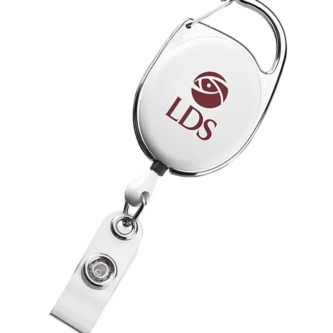Clip-On Retractable Badge Holder - Opaque