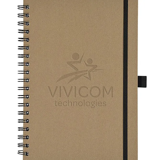 Cloverly Large Spiral Journal Book