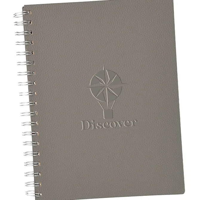 Cobblestone Soft Cover Spiral Notebook