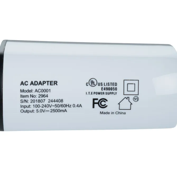 Color Accent Dual Port Wall Charger