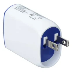 Color Accent Dual Port Wall Charger