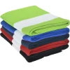 Colorblock Microfiber Beach Towel